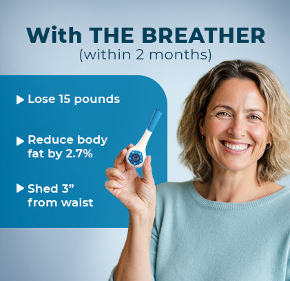 Scientific evidence shows novel support for shedding pounds at home and improving cardiovascular health with RMT using THE BREATHER