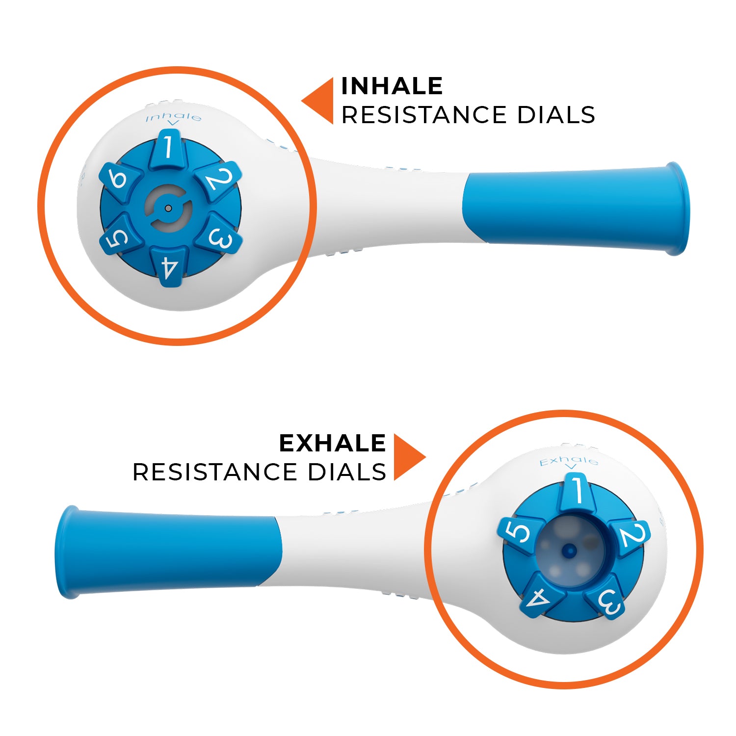 Breather Rmst THE BREATHER - Combined Respiratory Muscle Trainer